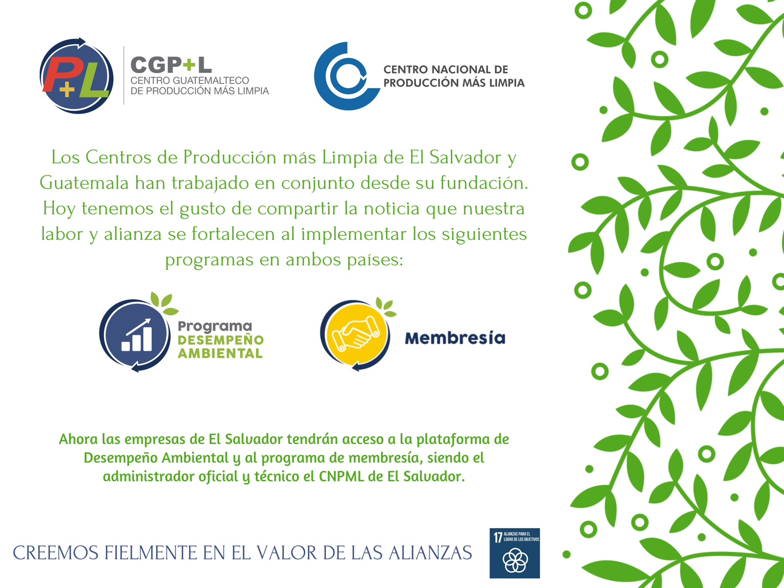 El Programa De Desempeño Ambiental Será Implementado En El Salvador