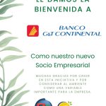 Bienvenida A Nuestro Nuevo Socio Empresarial! Banco G&T Continental