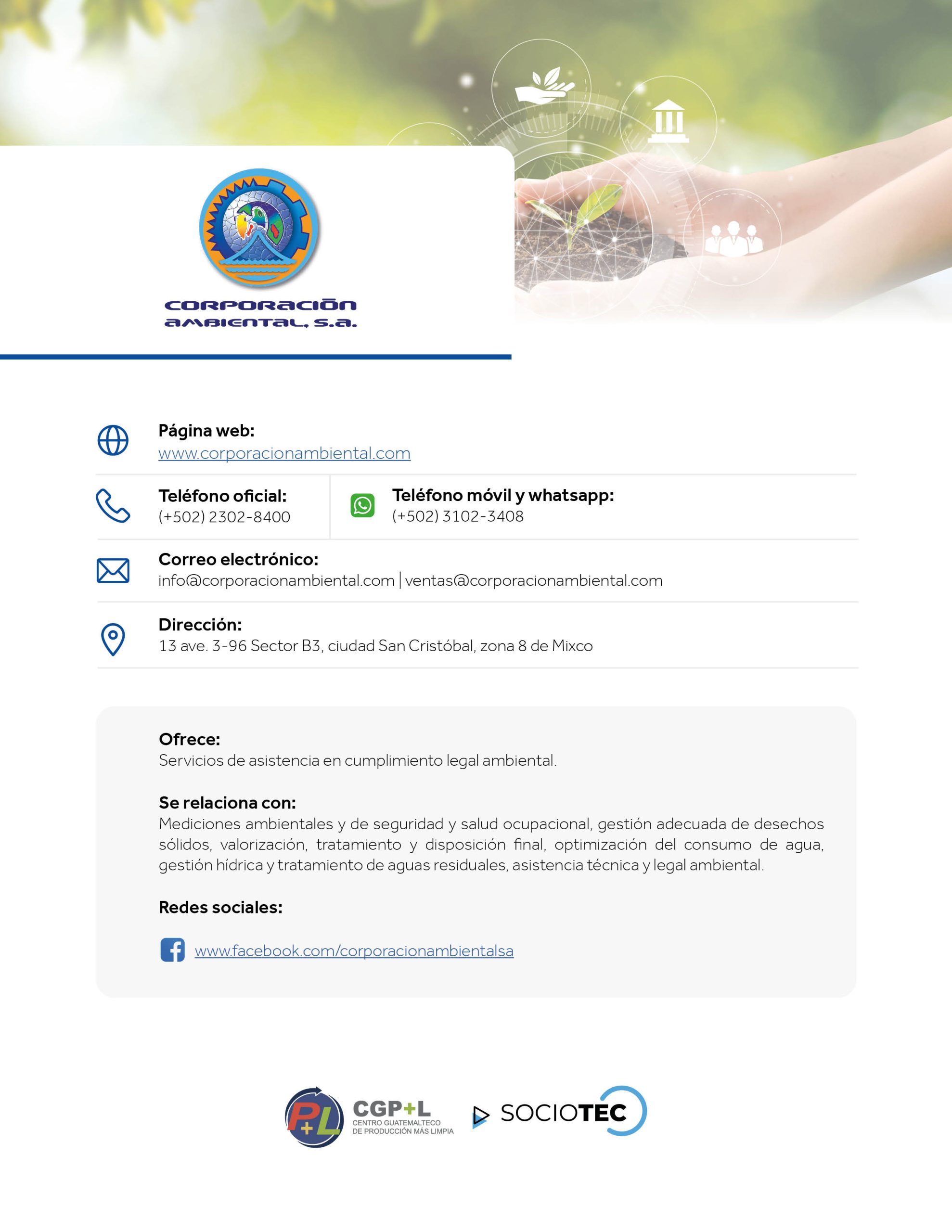 CatálogoSociosTec_Corporación Ambiental