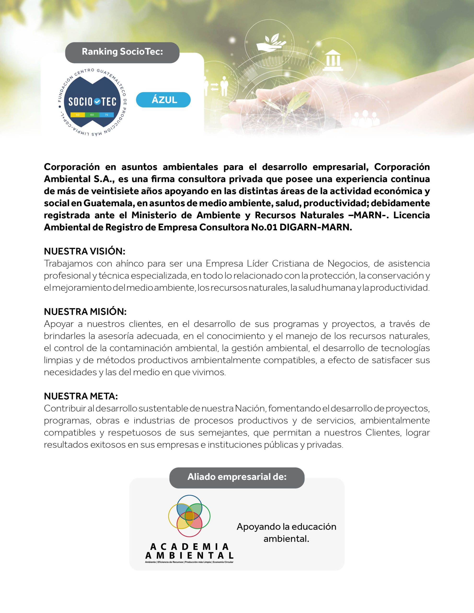 CatálogoSociosTec_Corporación Ambiental2